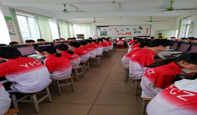 廣西玉林初中信息技術(shù)學(xué)業(yè)水平考試?yán)_(kāi)帷幕